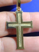 Pingente Cruz 4.00 Gramas Dupla face 35 mm Maciço