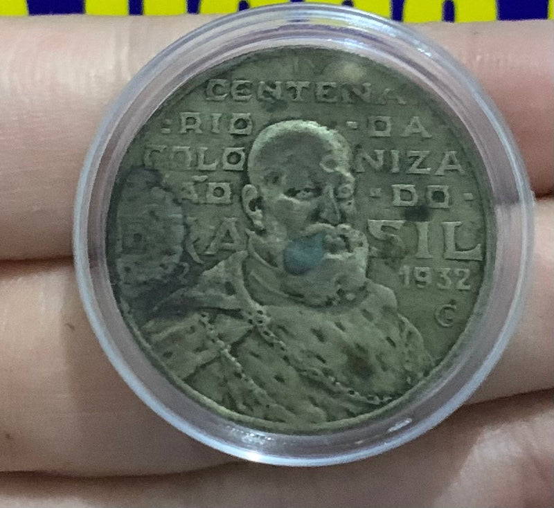 Moeda 200 1932 Na Cápsula