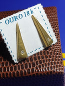 Brincos Modern 16 mm Ouro 18 Kilates  1.80 Gramas