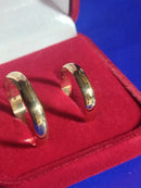 Alianças Par Ouro 18 Kilates 3 Gramas  3 mm