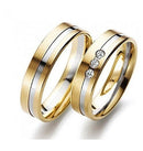 Par Alianças Ouro 18 K Alianças Noivado 16 Gramas 7 mm