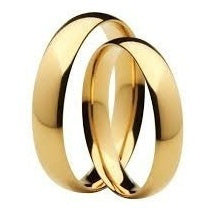 Aliança De Noivado Ou Casamento Em Ouro 18k -3 Mm - 4.5 Gr