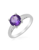 Anel Solitário Prata 950  Com Pedra De Zircôrnia 5 mm  mm temos pedras todas cores