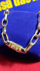 Pulseira Oca Ouro 18 kilates 7.50 Gramas 5 mm