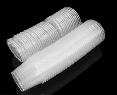 Copos de plástico 25 ML transparente claro alimentos pequenos recipientes molho caixa pacote 20 Potes