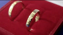 Alianças Par 3 mm Ouro 18 kilates 3 Gramas Maciça