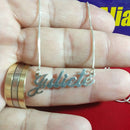 Colar com nome prata 950 Todos os nomes