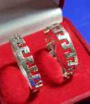 Alianças Coroa de Rei e Rainha Namoro Compromisso Prata 950 Fosca 6 mm