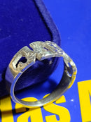 Anel Jesus Prata 950 topo 7 mm Peso 3.40 Gramas Modelos Fosco Lindo anel