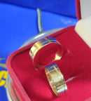 Alianças Ouro 18 kilates 7,20 Gramas 7 mm Maciço Vom Risco