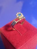 Anel Oval Colação de Grau Formatura Feminino Todo Ouro 18 Kilates Peso 1.20 Gramas Cabeça 6 mm Todos todos os Cursos