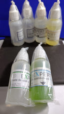 Teste Ouro e Prata 30 ml mais  pedra  Kit Completo Proficional 6 vidros mais Uma pedra de 15 x 15 cm