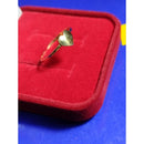 Anel ouro 18 kilates 0.60 gramas aro 1 m coração 6 mm Maciço