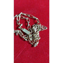 Cordão oco barquete 15 gramas 5 mm 60 cm elos resistente Ouro 18 kilates Oco