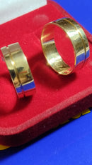 Alianças 7 mm Peso 8 Gramas Ouro 18 Kilates Noivado Casamento