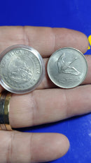 Moedas estrangeira 26 mm Coleção e colecionadores 2 Moedas no kit