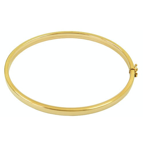 Bracelete Ouro !8 kilates 7 Gramas 5 mm Trava de Segurança oco