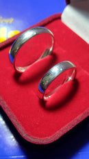 Alianças Anatômica Namoro Prata 950  Namoro e Cmpromisso 5 mm Lisa Anatômica