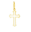 Pingente Antiga Cruz Ouro 18 kilates 1.69 Gramas 18 mm