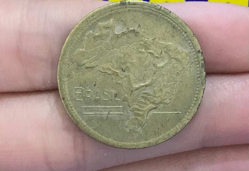 Moeda 2  Cruzeiros 1953 Repulblica do Brasil