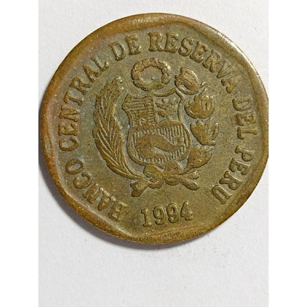 Moeda un Nuevo Sol1994 moeda Rara