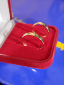 Aliança ouro 18 kilates 3 mm Anatômica 4 gramas