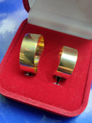 Alianças Par Ouro 18 Kilates 9.50 Gramas 8 mm Maciça