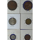 12 moedas estrangeiras coleção e colecionadores