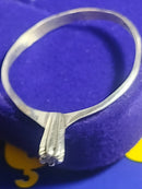 Anel 15 Anos Solitário Prata 950 Pedra Zircônia 3 mm