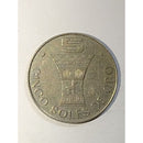 Moeda 5 Soles de Oro Peru 1969  25 mm