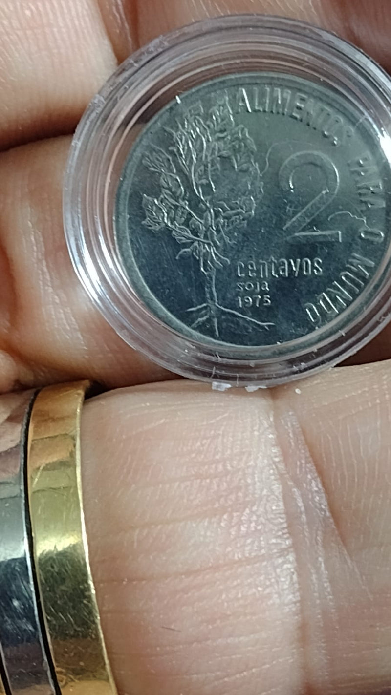 Moeda 2 Cruzeiros De 1965 Soja