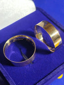 Alianças 6 mm 8 Gramas Maciça Brilhosa Ouro 18 Kilates