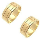 Aliança De Noivado Ou Casamento Em Ouro 18k 9 Mm 10 Gramas