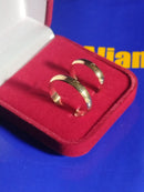 Alianças Par Ouro 18 Kilates 3 Gramas  3 mm