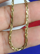 Pulseira Transadas Ouro 18 Kilates 3.10 Gramas 2.50 mm 17 Cm