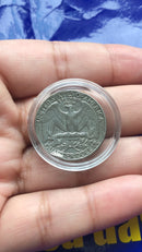 3 Moedas Estrangeira Variadas Para Coleção 3 lindas Moedas Novas em Cápsulas