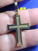 Pingente Cruz 4.00 Gramas Dupla face 35 mm Maciço