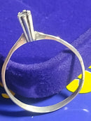 Anel 15 Anos Solitário Prata 950 Pedra Zircônia 3 mm