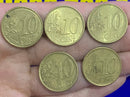 5 Moedas 10 Cent Euro Coleção