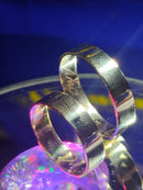 Par Alianças Ouro 18 kilates 7 mm Peso 10 Gramas