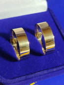 Alianças 6 mm 8 Gramas Maciça Brilhosa Ouro 18 Kilates