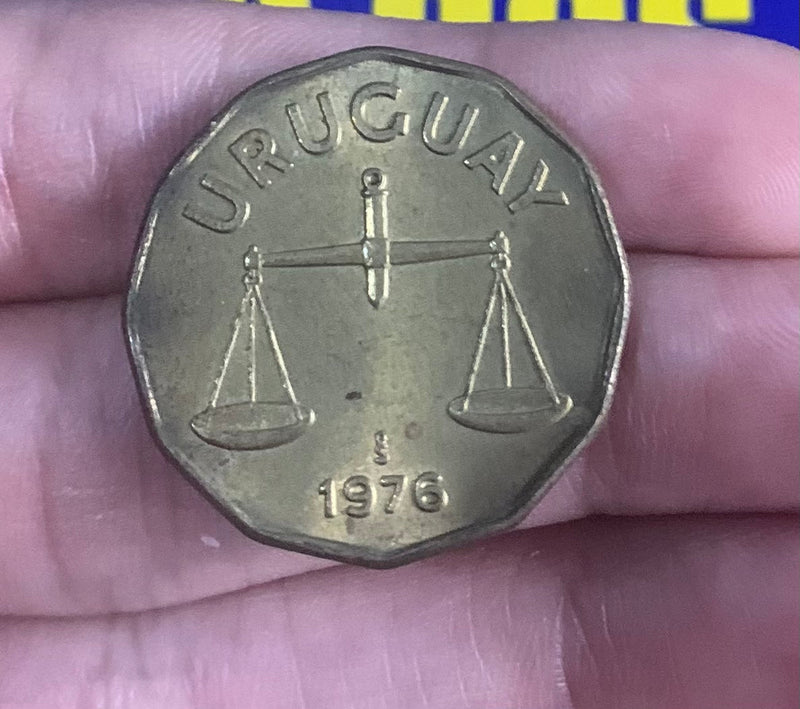 Moeda 50 Centesimos 1976 Moeda Rara Coleção