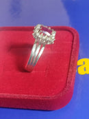 Anel Formatura Feminino Aro Tlipo Colação de Grau Todo Prata Cabeça 12 mm x 10 mm Todos todos os Cursos Zircônias