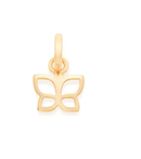 Pingente Borboleta Ouro 18 k Peso 1.10 Gramas 15 mm