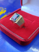 Ane de Ouro 18 Kilates Maciço 7 Gramas Pedra Zircônia12 mm