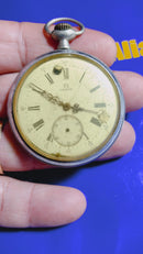 Relógios usados para Coledionadores Mondaine 7 Rubis 43.80 mm 44 Gramas e Omega 48 mm 68.40 Gramas