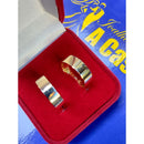 Alianças Ouro 18 kilates noivado casamento bodas 8 mm 10 gr