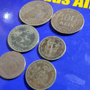 6 moedas raras para coleção