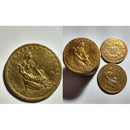 4 Moedas 1000 reis  1927 Antigas Origem Brasil Ano 1927 Tipo de metal bronze aluminio