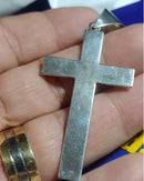 Pingente Prata 950 Cruz 8.70 Gramas 60 mm Passado até 10 mm